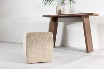 Neapel Fotskammel - Beige - Møbler - Stoler - Krakk - Fotskammel