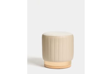 Neylor Fotpall 40 cm - Beige - Møbler - Stoler - Krakk - Fotskammel