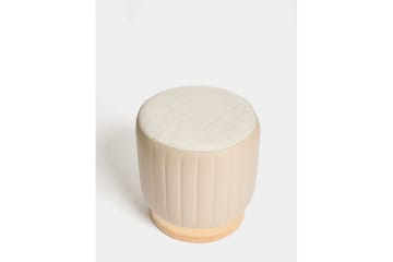 Neylor Fotpall 40 cm - Beige - Møbler - Stoler - Krakk - Fotskammel