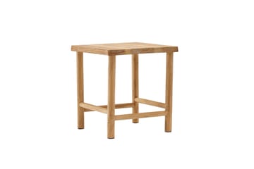 Noster Sittekrakk 42x42 cm - Hvit - Møbler - Stoler - Krakk