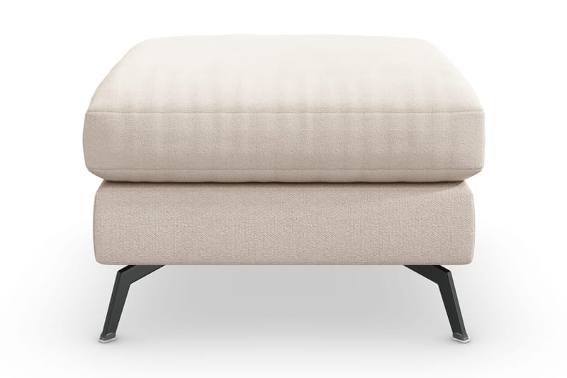 Ocean Lyx Fotskammel - Beige/Svart - Møbler - Stoler - Krakk - Fotskammel
