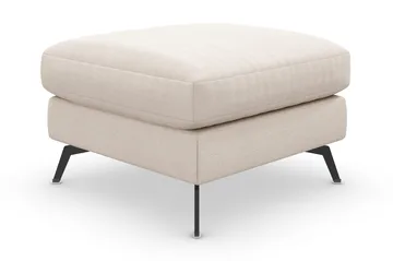 Ocean Lyx Fotskammel - Beige/Svart - Møbler - Stoler - Krakk - Fotskammel