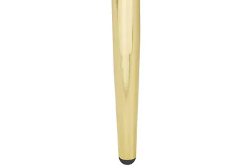 Oppbevaringsbenk Durham Grønn/gull - Grønn/gull - Møbler - Stoler - Krakk - Fotskammel