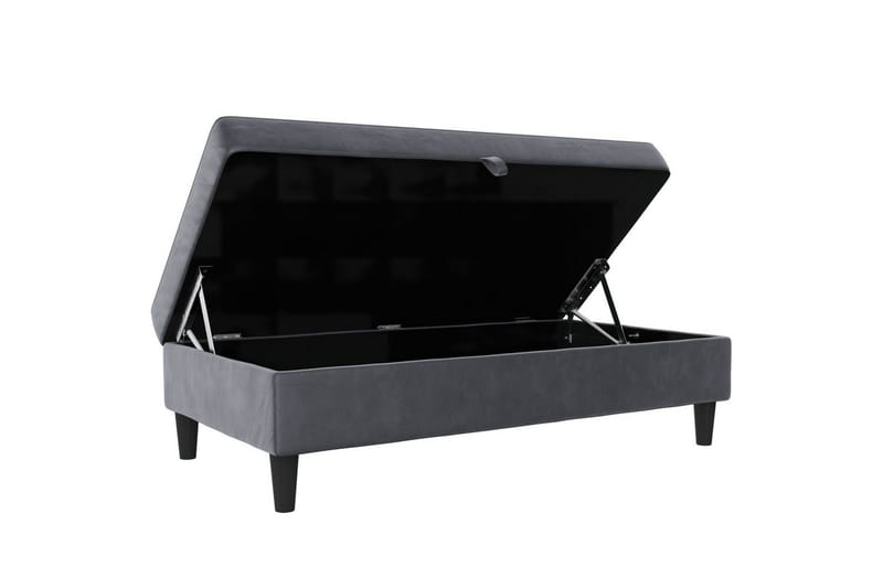 Osmaner/Krakk Hartford Antrasitt, Fløyel - Antrasitt, Fløyel - Møbler - Stoler - Krakk - Fotskammel