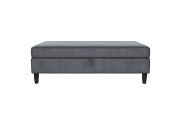 Osmaner/Krakk Hartford Antrasitt, Fløyel - Antrasitt, Fløyel - Møbler - Stoler - Krakk - Fotskammel