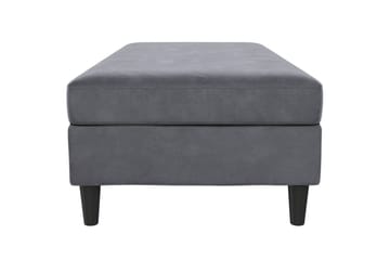 Osmaner/Krakk Hartford Antrasitt, Fløyel - Antrasitt, Fløyel - Møbler - Stoler - Krakk - Fotskammel