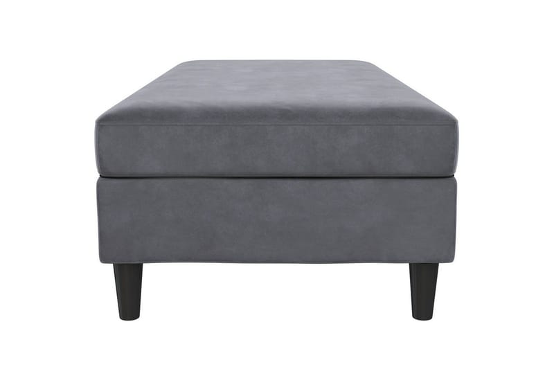 Osmaner/Krakk Hartford Antrasitt, Fløyel - Antrasitt, Fløyel - Møbler - Stoler - Krakk - Fotskammel