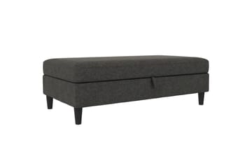 Osmaner/Krakk Hartford Antrasitt, Linstoffutseende (100 % polyester)