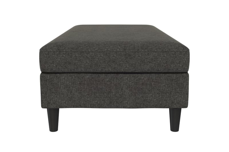 Osmaner/Krakk Hartford Antrasitt, Linstoffutseende (100 % polyester) - Antrasitt, Linstoffutseende (100 % polyester) - Møbler - Stoler - Krakk - Fotskammel