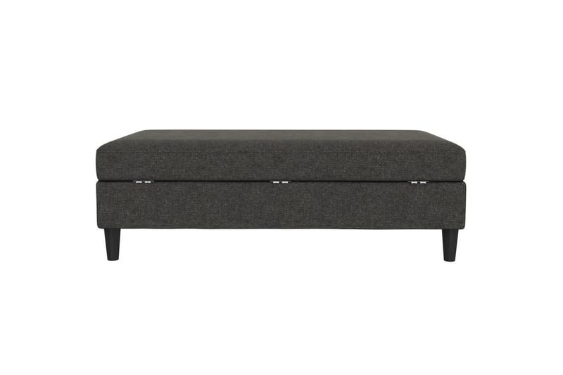 Osmaner/Krakk Hartford Antrasitt, Linstoffutseende (100 % polyester) - Antrasitt, Linstoffutseende (100 % polyester) - Møbler - Stoler - Krakk - Fotskammel