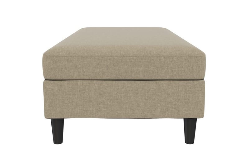 Osmaner/Krakk Hartford Brun, Linstoffutseende (100 % polyester) - Brun, Linstoffutseende (100 % polyester) - Møbler - Stoler - Krakk - Fotskammel