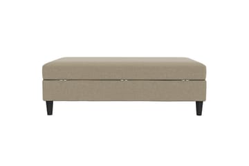Osmaner/Krakk Hartford Brun, Linstoffutseende (100 % polyester) - Brun, Linstoffutseende (100 % polyester) - Møbler - Stoler - Krakk - Fotskammel