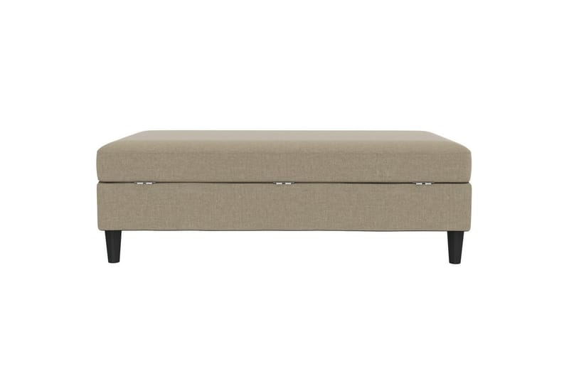 Osmaner/Krakk Hartford Brun, Linstoffutseende (100 % polyester) - Brun, Linstoffutseende (100 % polyester) - Møbler - Stoler - Krakk - Fotskammel