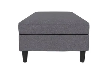 Osmaner/Krakk Hartford Grå, Linstoffutseende (100 % polyester) - Grå, Linstoffutseende (100 % polyester) - Møbler - Stoler - Krakk - Fotskammel