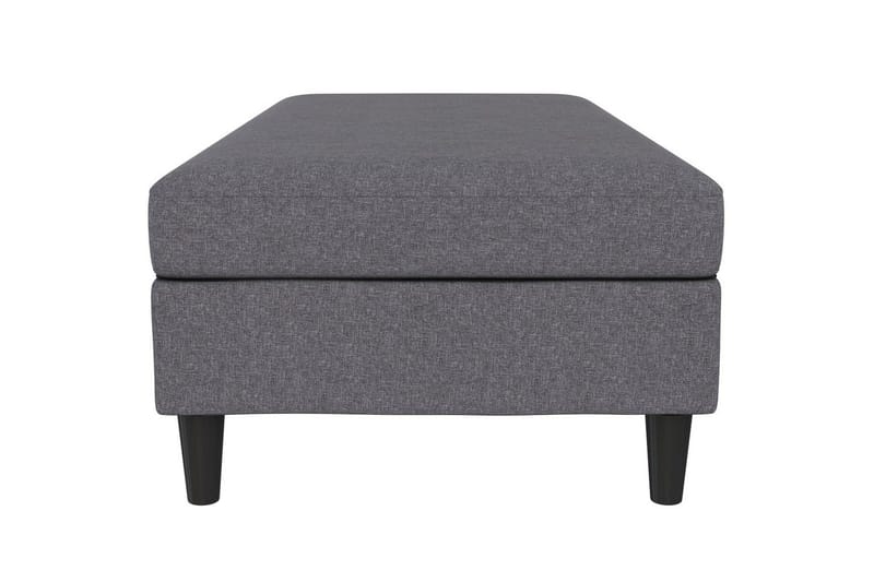 Osmaner/Krakk Hartford Grå, Linstoffutseende (100 % polyester) - Grå, Linstoffutseende (100 % polyester) - Møbler - Stoler - Krakk - Fotskammel