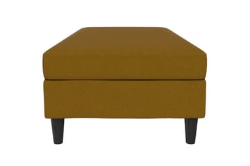 Osmaner/Krakk Hartford Gul, Linstoffutseende (100 % polyester) - Gul, Linstoffutseende (100 % polyester) - Møbler - Stoler - Krakk - Fotskammel