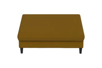 Osmaner/Krakk Hartford Gul, Linstoffutseende (100 % polyester) - Gul, Linstoffutseende (100 % polyester) - Møbler - Stoler - Krakk - Fotskammel