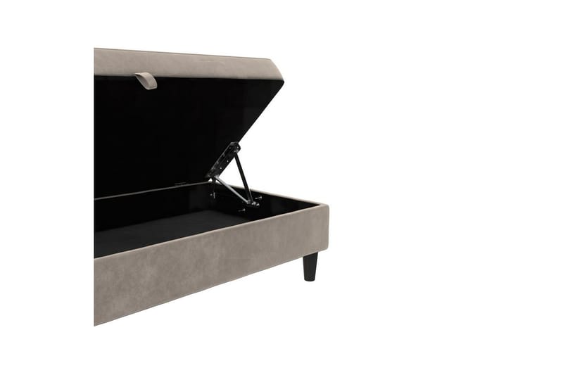 Osmaner/Krakk Hartford Taupe, Fløyel - Taupe, Fløyel - Møbler - Stoler - Krakk - Fotskammel