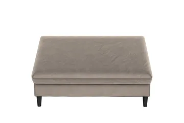 Osmaner/Krakk Hartford Taupe, Fløyel - Taupe, Fløyel - Møbler - Stoler - Krakk - Fotskammel