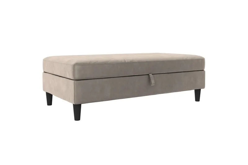 Osmaner/Krakk Hartford Taupe, Fløyel, Taupe, Fløyel