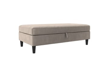 Osmaner/Krakk Hartford Taupe, Fløyel