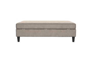 Osmaner/Krakk Hartford Taupe, Fløyel - Taupe, Fløyel - Møbler - Stoler - Krakk - Fotskammel