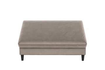 Osmaner/Krakk Hartford Taupe, Fløyel - Taupe, Fløyel - Møbler - Stoler - Krakk - Fotskammel