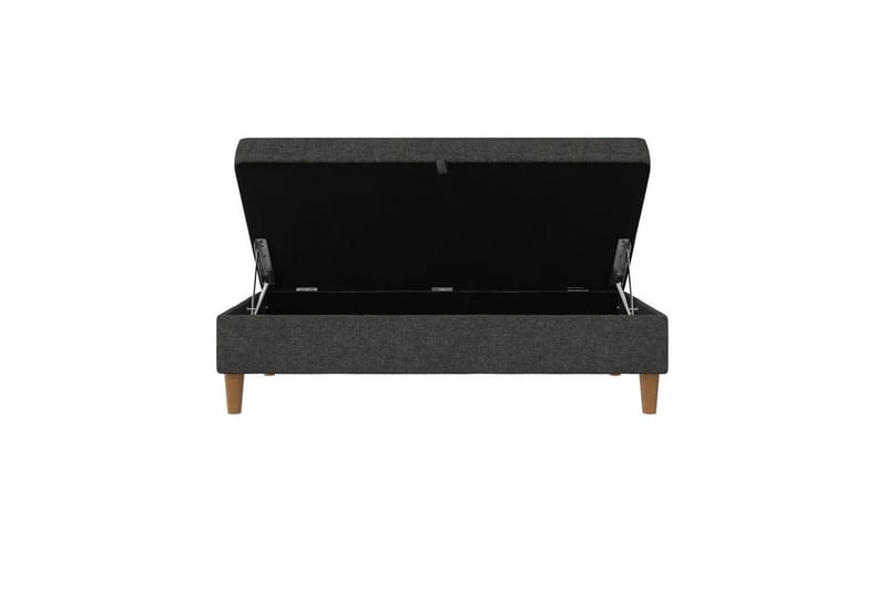 Osmaner/Krakk Lilly Antrasitt, Lin - Antrasitt, Lin - Møbler - Stoler - Krakk - Fotskammel