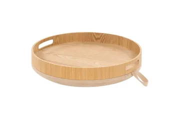 Pall Neely Beige - Beige - Møbler - Stoler - Krakk - Fotskammel