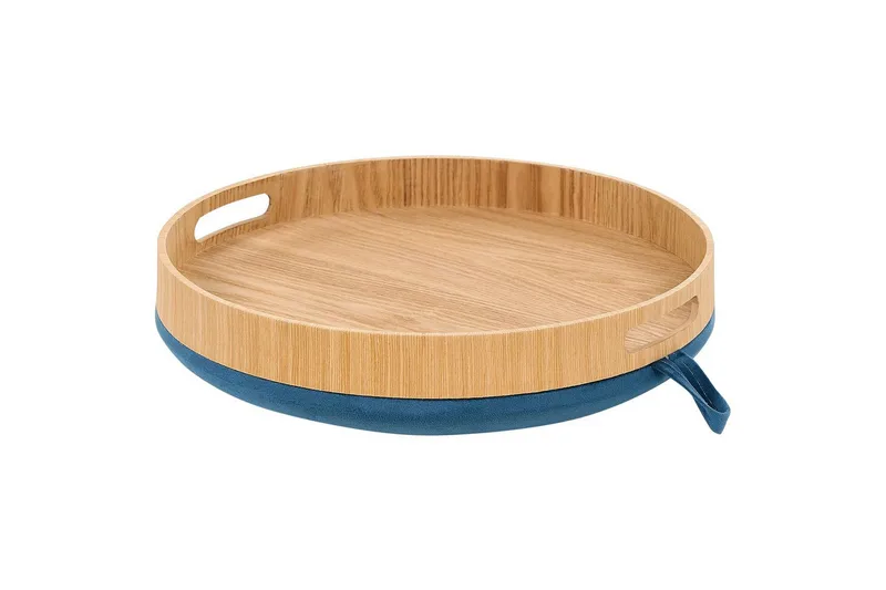 Pall Neely Blå - Blå - Møbler - Stoler - Krakk - Fotskammel