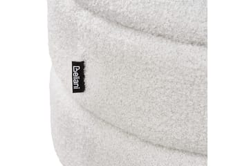 Pall Okaton Hvit/lyst tre - Hvit/lyst tre - Møbler - Stoler - Krakk - Fotskammel