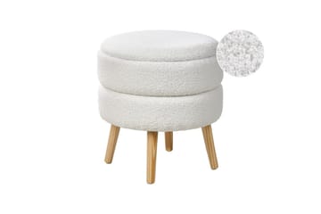 Pall Okaton Hvit/lyst tre