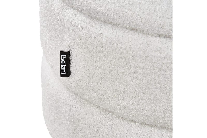 Pall Okaton Hvit/lyst tre - Hvit/lyst tre - Møbler - Stoler - Krakk - Fotskammel