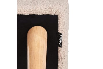 Pall Takoma Beige/lyst tre - Beige/lyst tre - Møbler - Stoler - Krakk - Fotskammel