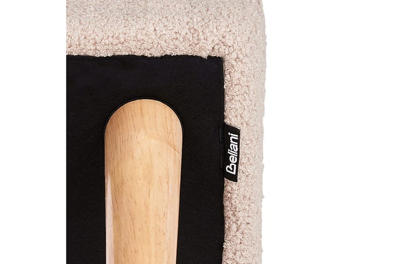 Pall Takoma Beige/lyst tre - Beige/lyst tre - Møbler - Stoler - Krakk - Fotskammel