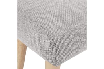 Pall Takoma II Grå/lyst tre - Grå/lyst tre - Møbler - Stoler - Krakk - Fotskammel