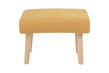 Pall Takoma II Gul/lys tre - Gul/lys tre - Møbler - Stoler - Krakk - Fotskammel