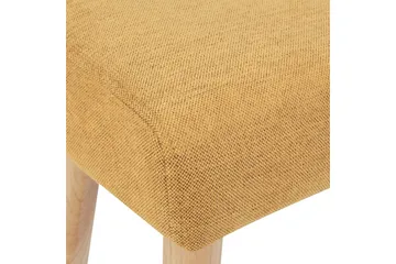 Pall Takoma II Gul/lys tre - Gul/lys tre - Møbler - Stoler - Krakk - Fotskammel