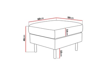 Peppe Fotskammel - Brun - Møbler - Stoler - Krakk - Fotskammel