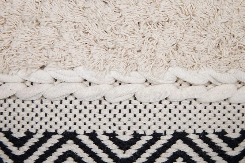 Abuzaid Sittepuff 50x50 cm - Hvit - Møbler - Stoler - Krakk - Puff