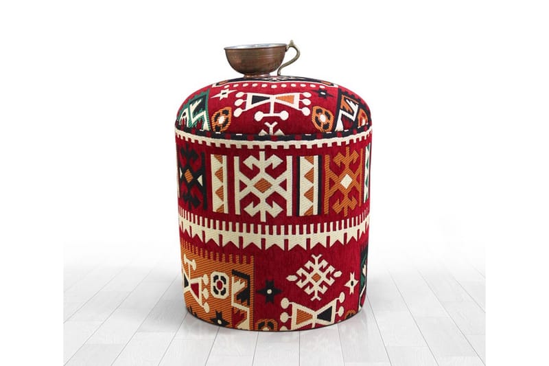 Amsterdam Sittepuff 40 cm, Flerfarget