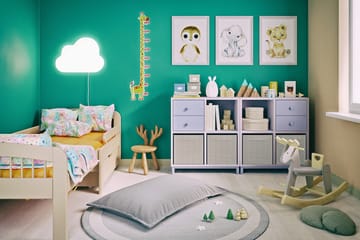 Arvinder Sittepuff 30 cm - Grå - Møbler - Stoler - Krakk - Puff