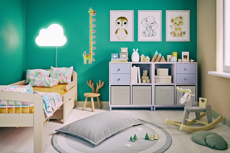 Arvinder Sittepuff 30 cm - Grå - Møbler - Stoler - Krakk - Puff