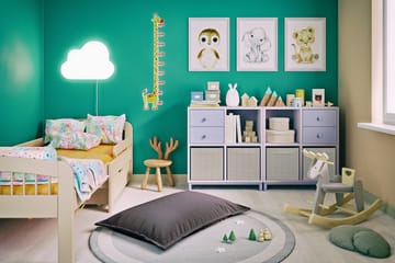 Arvinder Sittepuff 30 cm - Mørkegrå - Møbler - Stoler - Krakk - Puff