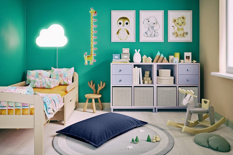 Arvinder Sittepuff 30 cm - Marineblå - Møbler - Stoler - Krakk - Puff