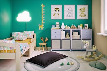 Arvinder Sittepuff 30 cm - Svart - Møbler - Stoler - Krakk - Puff