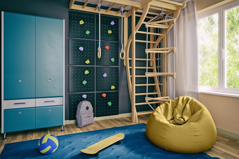 Asahiko Sittepuff 45 cm - Gul - Møbler - Stoler - Krakk - Puff