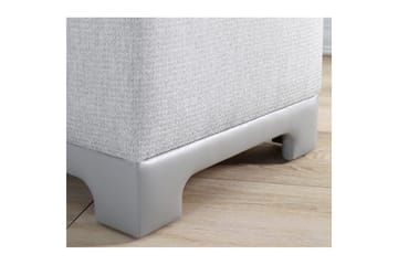 Puff Belarville Grå - Grå - Møbler - Stoler - Krakk - Puff