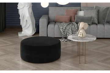 Bero Sittepuff Rund - Svart - Møbler - Stoler - Krakk - Puff