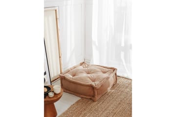 Biskuvi Sittepuff 55 cm - Camel - Møbler - Stoler - Krakk - Puff